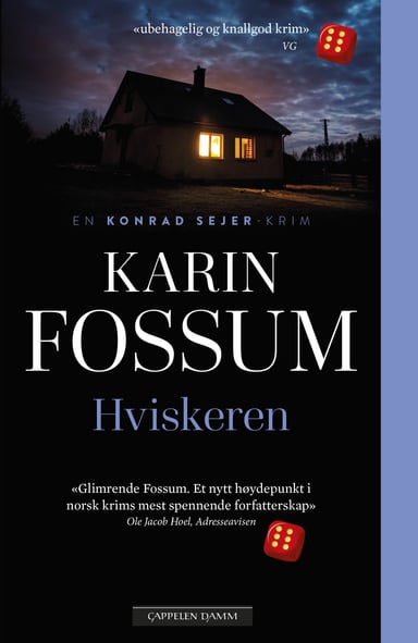 Omslag av "Hviskeren"