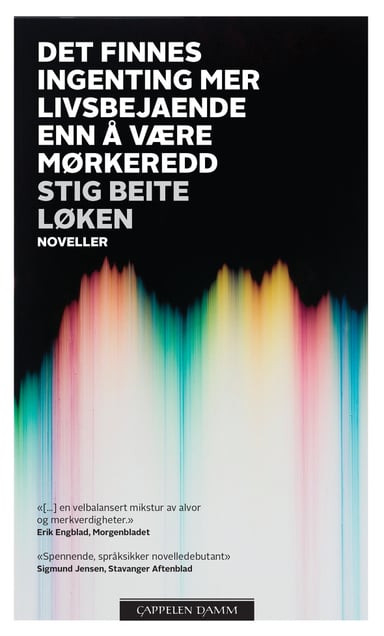 Omslag av "Det finnes ingenting mer livsbejaende enn å være mørkeredd"