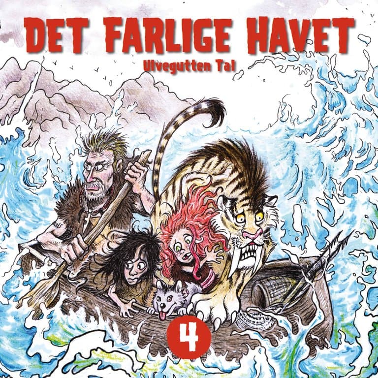 Omslag Det farlige havet av Tor Åge Bringsværd (Lydbok)