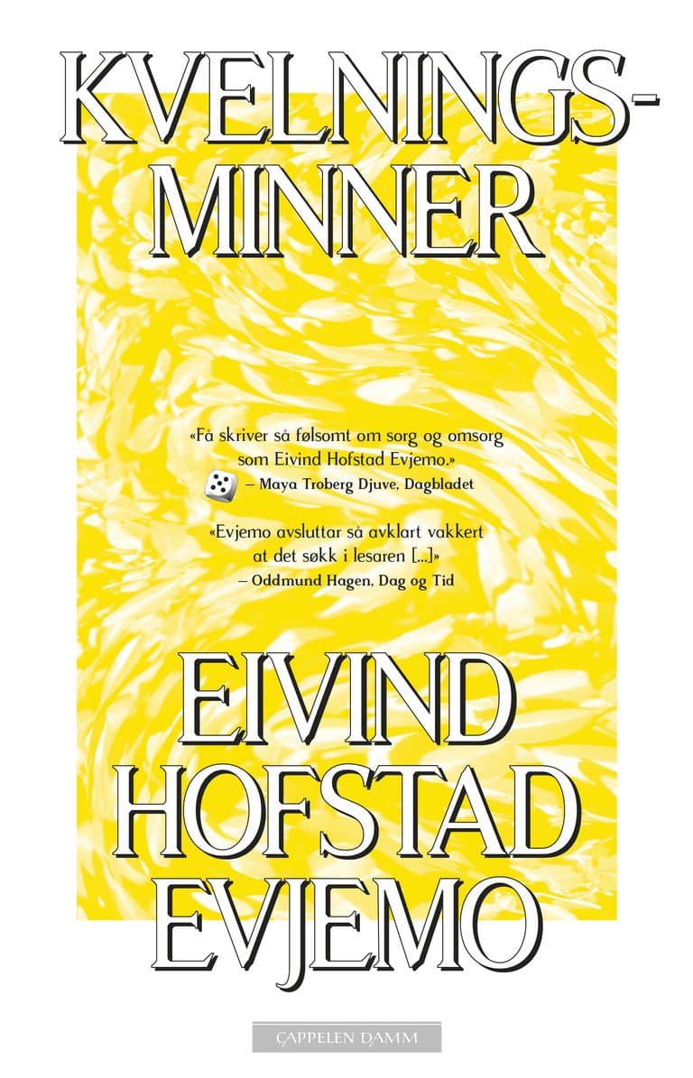 Omslag Kvelningsminner av Eivind Hofstad Evjemo (Heftet)