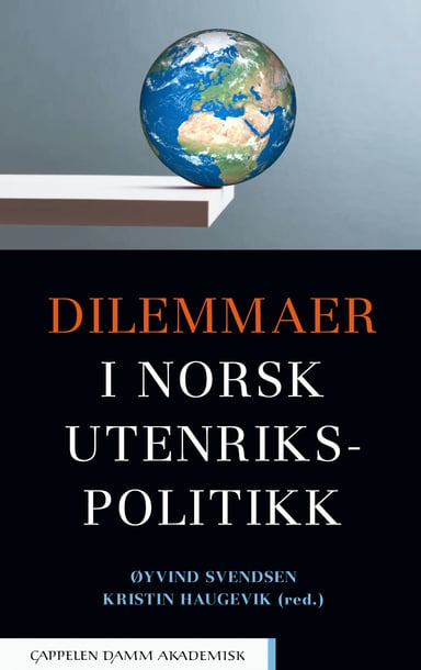 Omslag av "Dilemmaer i norsk utenrikspolitikk"
