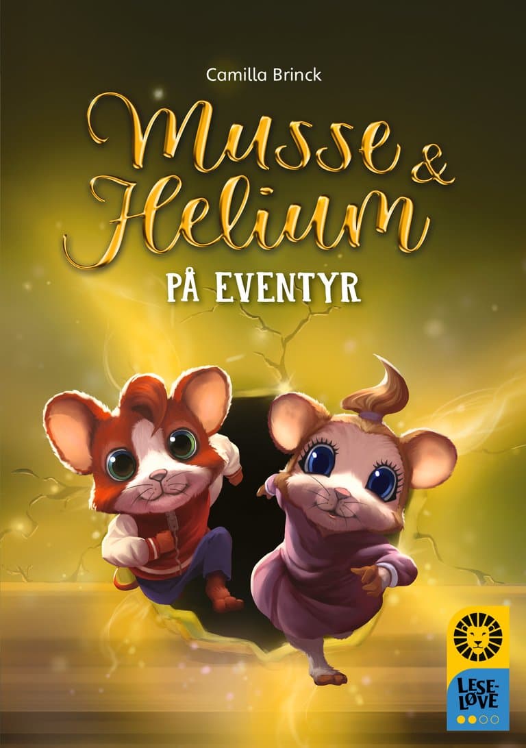 Omslag Leseløve nivå 2 - Musse og Helium på eventyr av Camilla Brinck (Ebok)