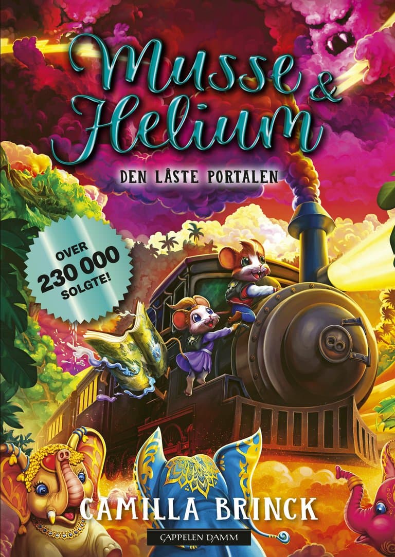 Omslag Musse & Helium 9 - Den låste portalen av Camilla Brinck (Ebok)