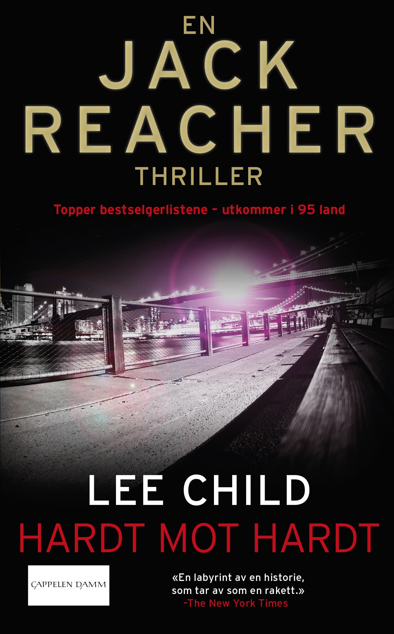 Omslag Hardt mot hardt av Lee Child (Ebok)