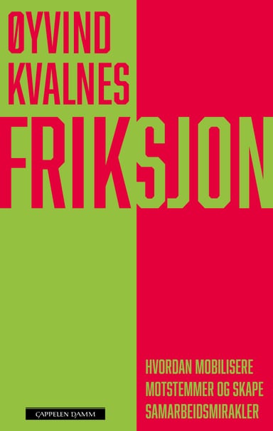 Omslag av "Friksjon"