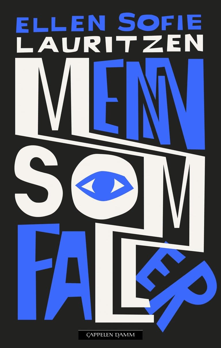 Omslag Menn som faller av Ellen Sofie Lauritzen (Ebok)
