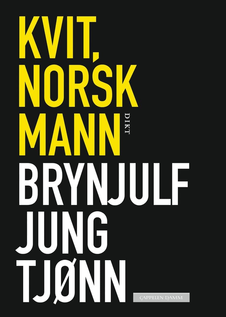 Omslag Kvit, norsk mann av Brynjulf Jung Tjønn (Ebok)