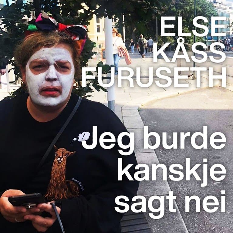 Omslag Jeg burde kanskje sagt nei av Else Kåss Furuseth og Kine Jeanette Solberg (Lydbok)