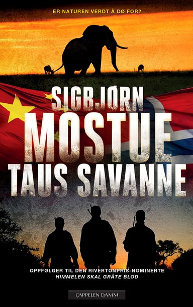 Omslag av "Taus savanne"