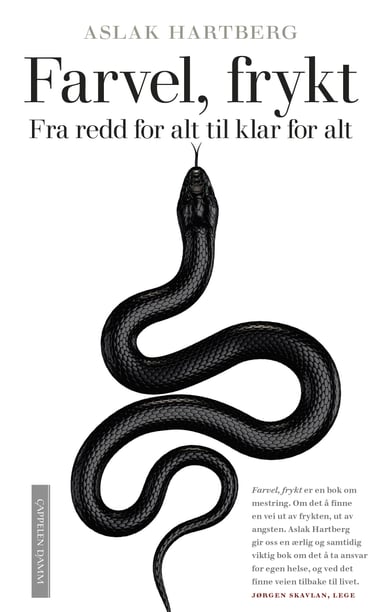 Omslag av "Farvel, frykt"