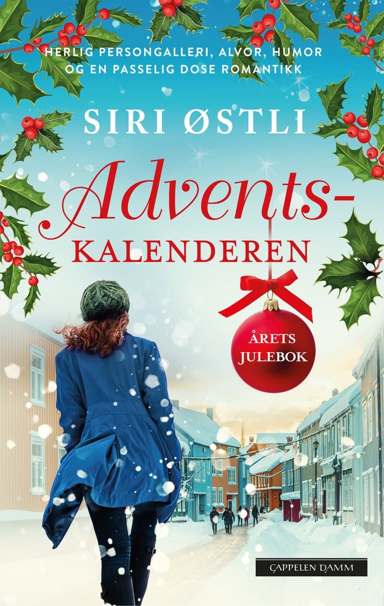 Omslag Adventskalenderen av Siri Østli (Innbundet)