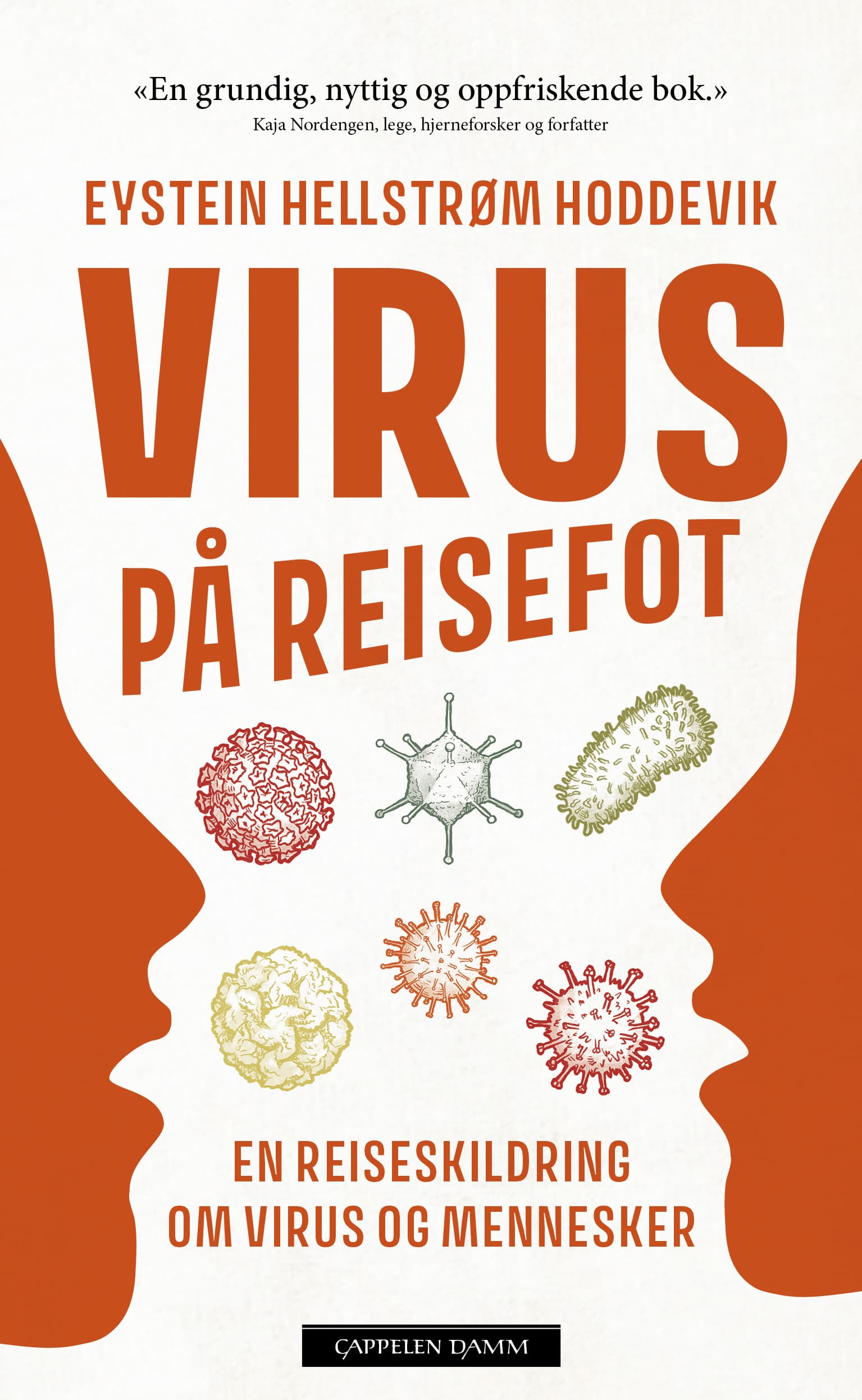 Omslag Virus på reisefot av Eystein Hellstrøm Hoddevik (Ebok)