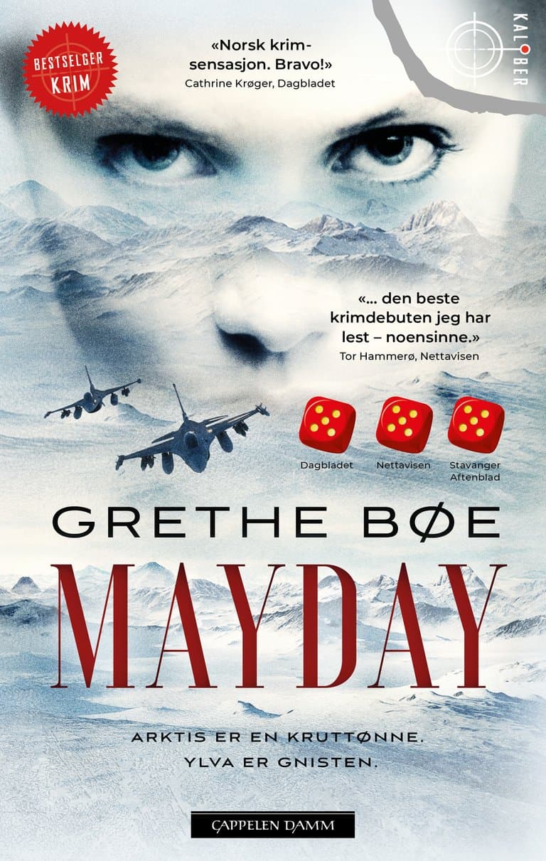 Omslag Mayday av Grethe Bøe (Innbundet)
