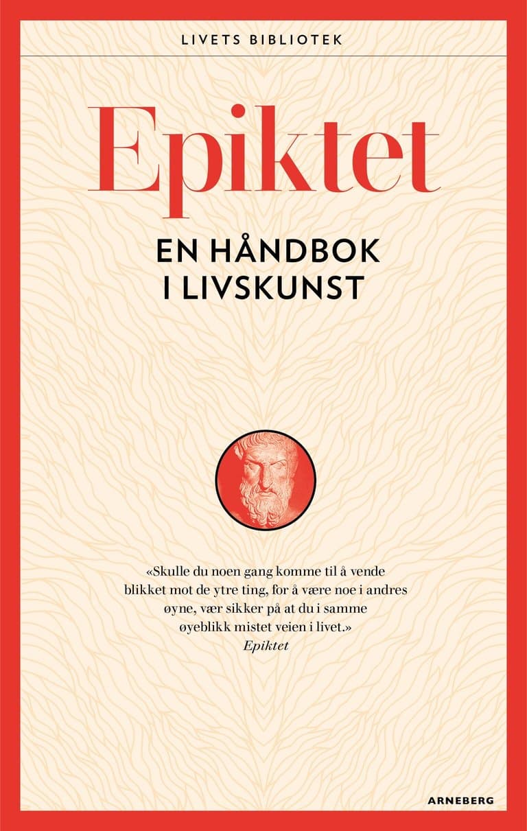 Omslag En håndbok i Livskunst av Epiktet (Heftet)