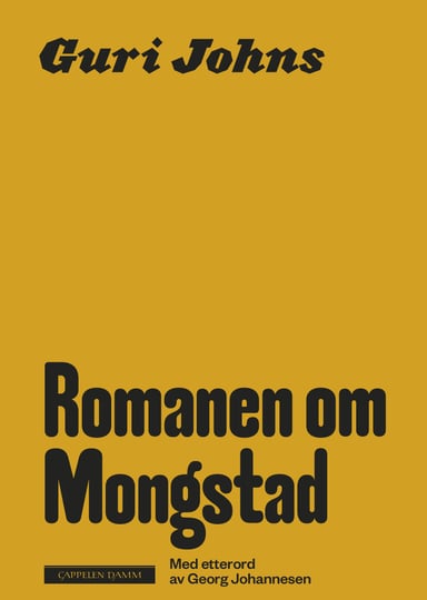 Omslag av "Romanen om Mongstad"