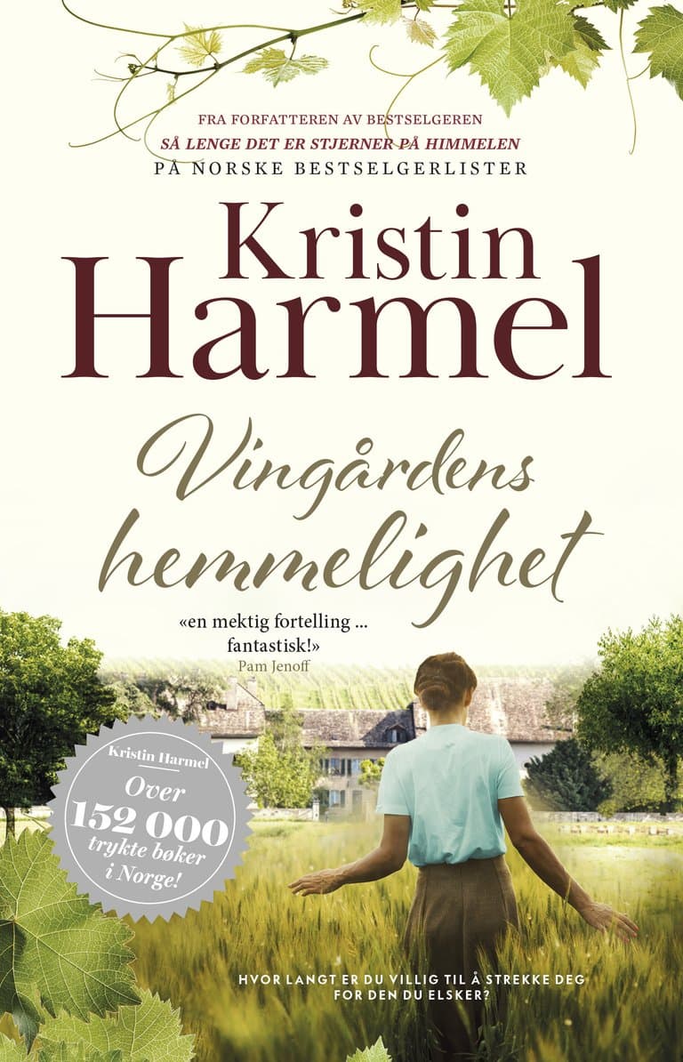 Omslag Vingårdens hemmelighet av Kristin Harmel (Heftet)