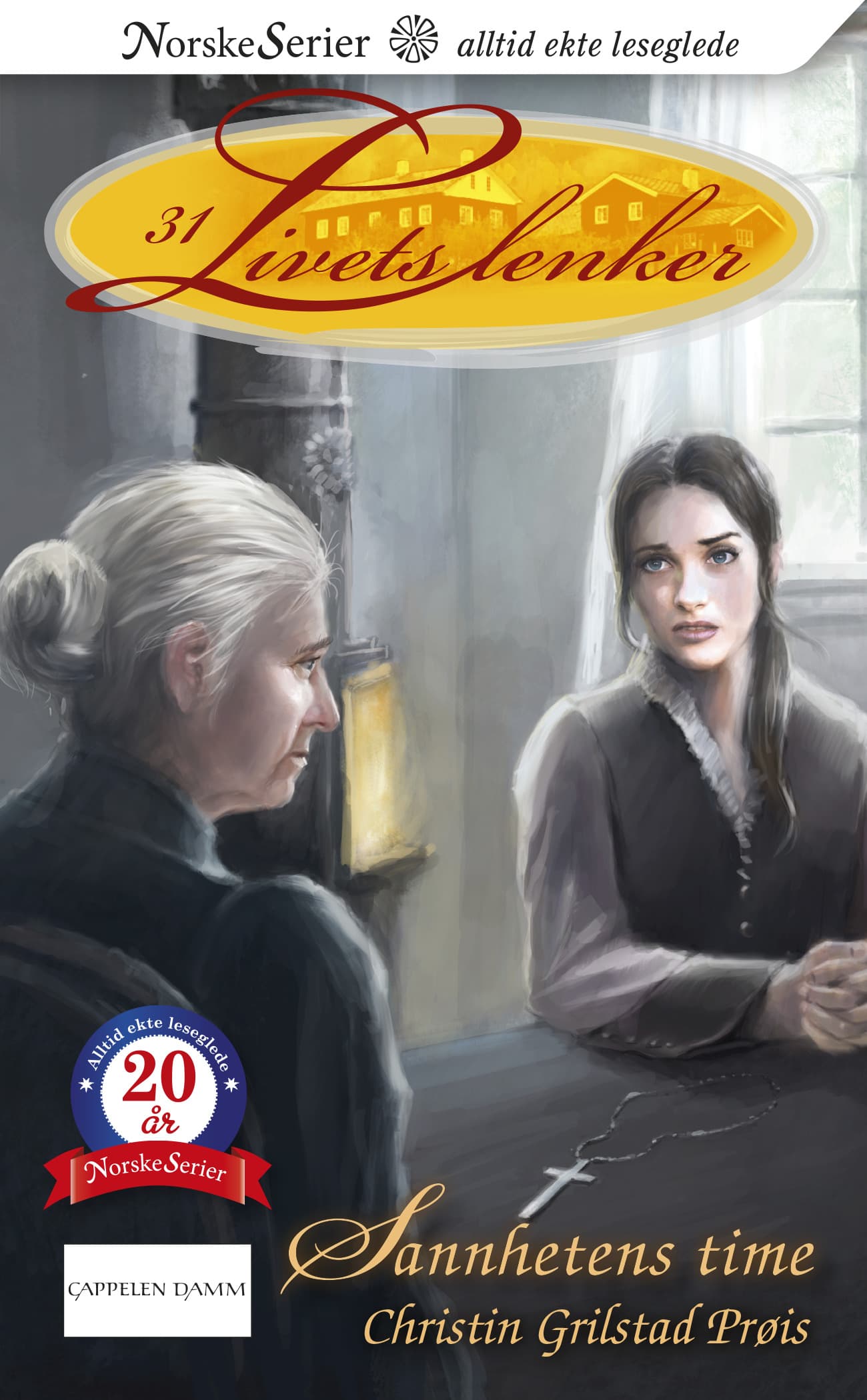 Omslag Sannhetens time av Christin Grilstad Prøis (Ebok)