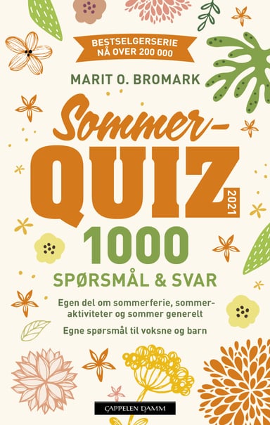 Omslag av "Sommerquiz 2021"