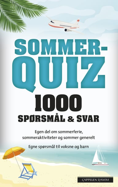 Omslag av "Sommerquiz 2019"