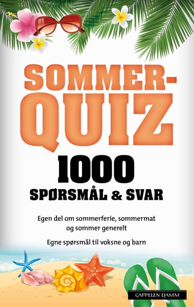 Omslag av "Sommerquiz 2018"