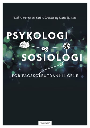 Omslag av "Psykologi og sosiologi for fagskoleutdanningene"