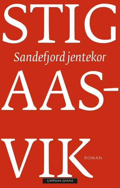 Omslag av "Sandefjord jentekor"