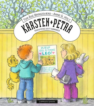 Omslag av "Karsten og Petra - Karstens katt rømmer"