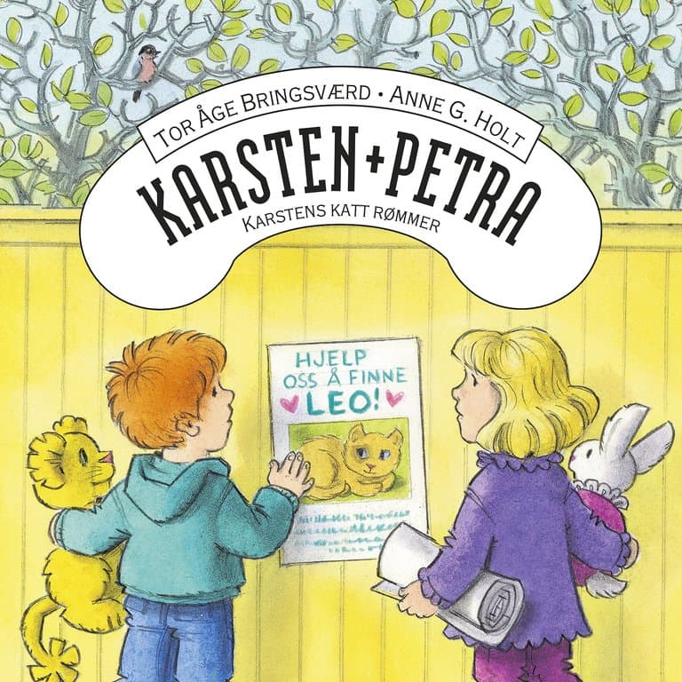 Omslag Karstens katt rømmer av Tor Åge Bringsværd (Lydbok)