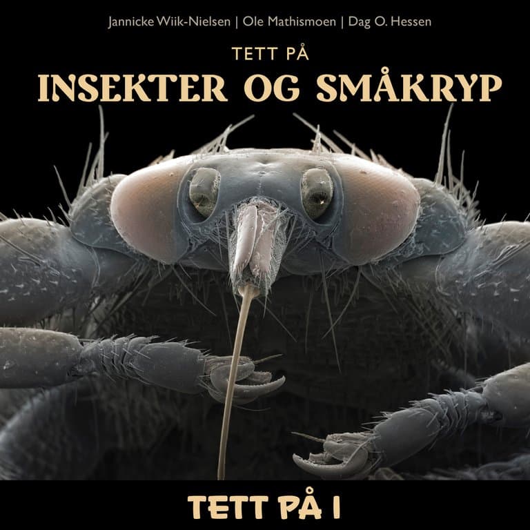 Omslag Tett på insekter og småkryp av Jannicke Wiik-Nielsen, Dag O. Hessen og Ole Mathismoen (Lydbok)