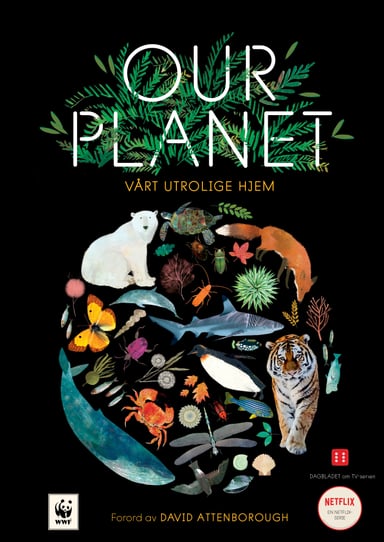 Omslag av "OUR PLANET - Vårt utrolige hjem"