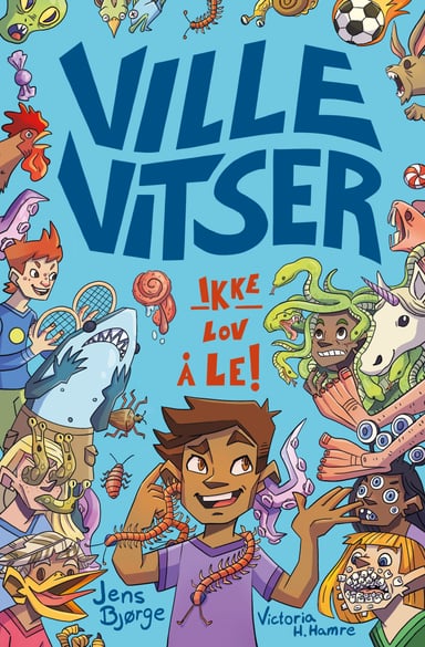Omslag av "Ville vitser"