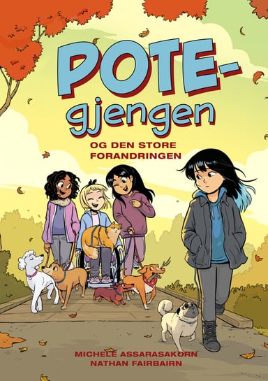 Omslag av "POTE-gjengen og den store forandringen"