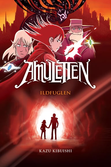Omslag av "Amuletten 7: Ildfuglen"