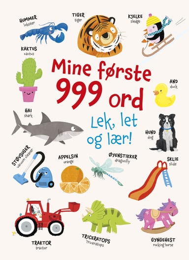 Omslag av "Mine første 999 ord"