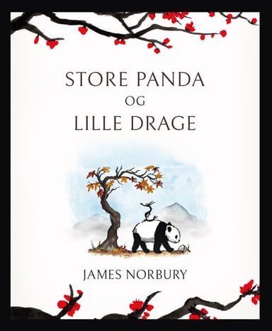 Omslag av "Store panda og Lille drage"