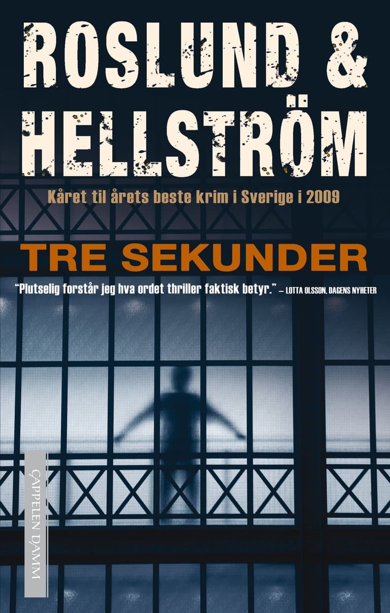 Omslag Tre sekunder av Roslund & Hellström (Innbundet)