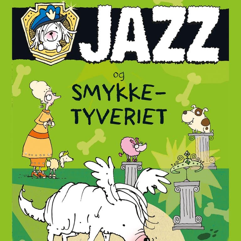 Omslag Jazz og smykketyveriet av Lesley Gibbes (Lydbok)