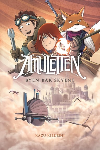 Omslag av "Amuletten 3: Byen bak skyene"
