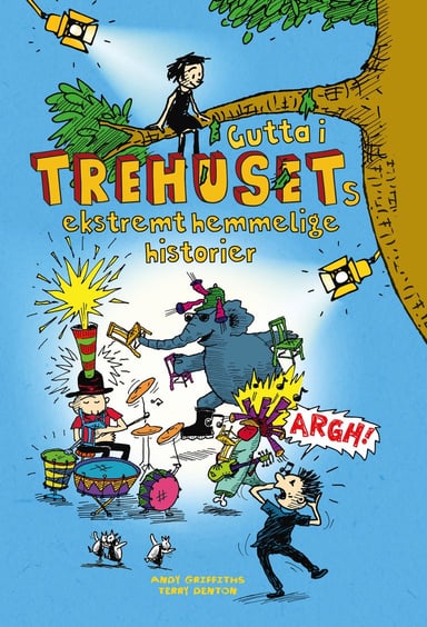 Omslag av "Gutta i trehusets ekstremt hemmelige historier"