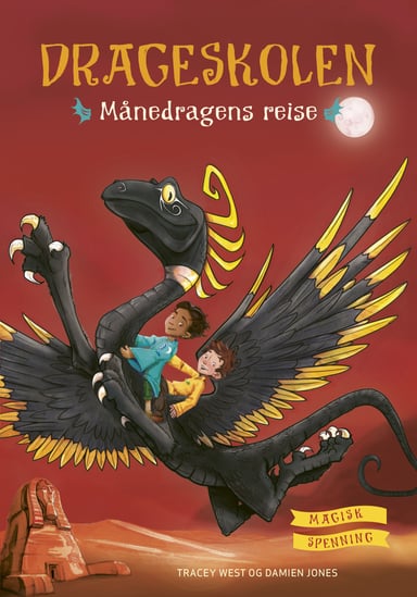 Omslag av "Drageskolen 6: Månedragens reise"
