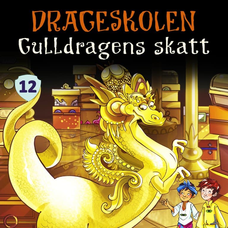 Omslag Gulldragens skatt av Tracey West (Lydbok)