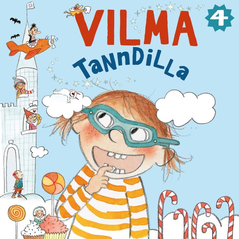 Omslag Vilma tanndilla av Abby Hanlon (Lydbok)