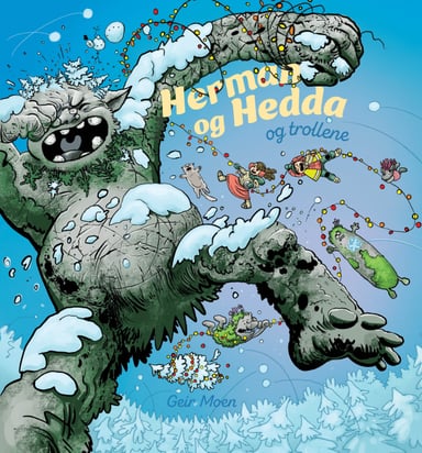 Omslag av "Herman og Hedda og trollene"