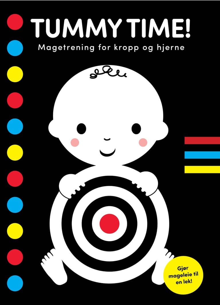 Omslag Tummy time! Magetrening for kropp og hjerne (Innbundet)
