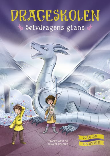 Omslag av "Drageskolen 11: Sølvdragens glans"