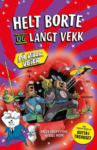 Omslag av "Helt borte og langt vekk"