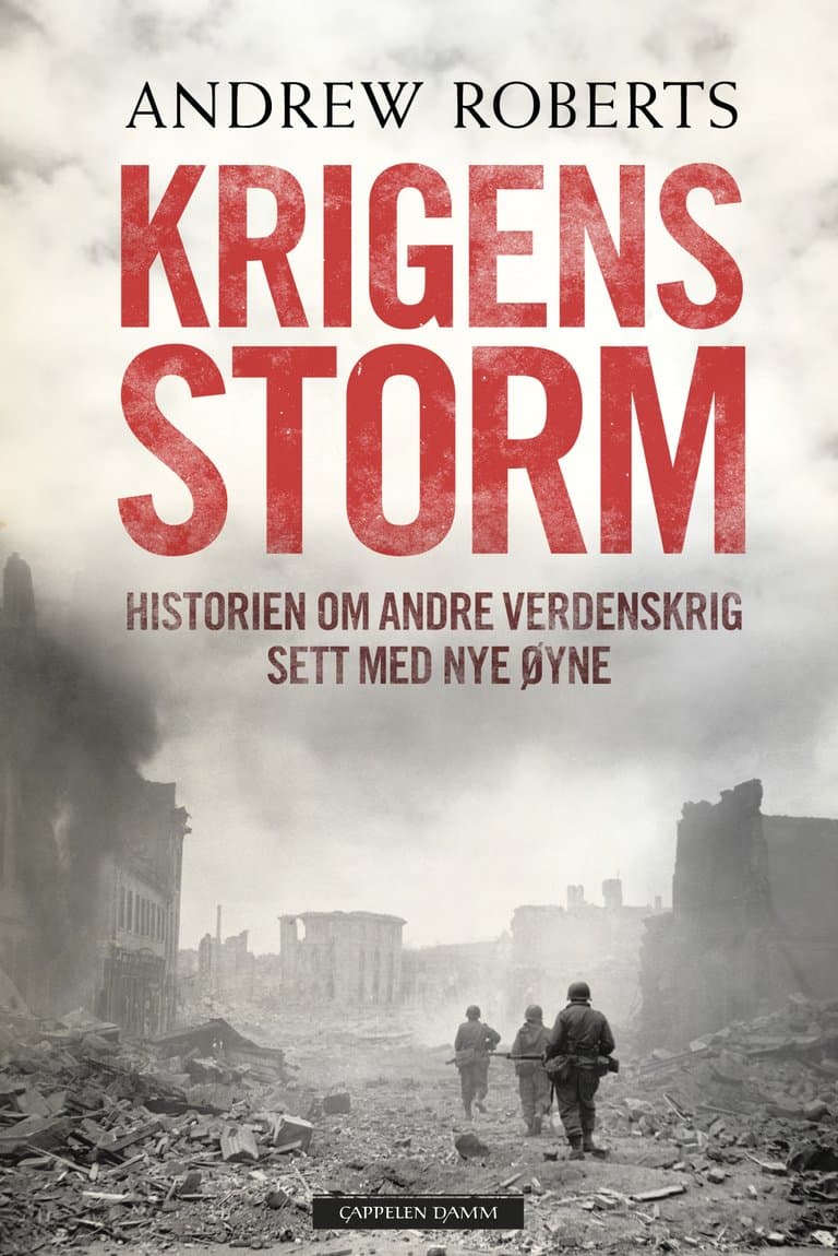 Omslag Krigens storm av Andrew Roberts (Innbundet)