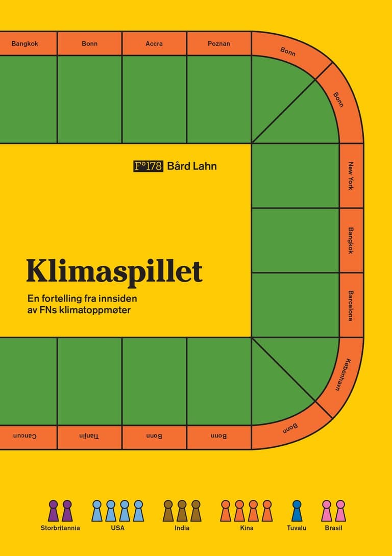 Omslag Klimaspillet av Bård Lahn (Heftet)