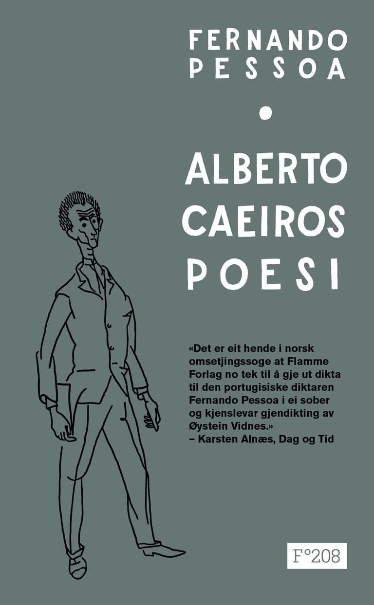 Omslag Alberto Caeiros poesi av Fernando Pessoa (Heftet)