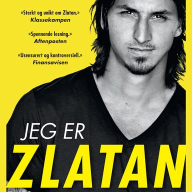 Omslag av "Jeg er Zlatan"